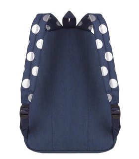 Volnočasový batoh Street Silver dots/blue-3