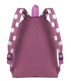Volnočasový batoh Street Silver dots/pink-3