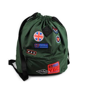 Volnočasový batoh Urban Badges green-1