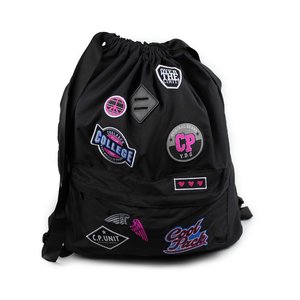 Volnočasový batoh Urban Girls badges black-1