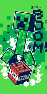 Osuška Minecraft Boom-1