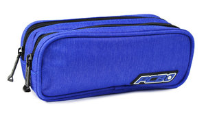 Dvoukomorový penál PCB blue-1