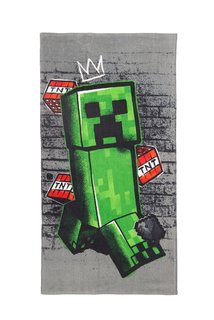 Osuška Minecraft Metro Art Creeper-2