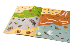 BROUČCI, MOTÝLI a další potvůrky – Kniha samolepek-4