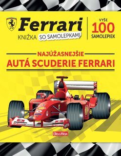 FERRARI, autá Scuderie – Kniha samolepiek-1