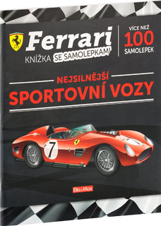 FERRARI, sportovní vozy – Kniha samolepek-1