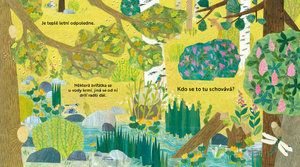 Kdo se to tu schovává? V LESE – Knížka s odklápěcími okénky-3