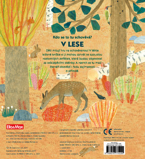 Kdo se to tu schovává? V LESE – Knížka s odklápěcími okénky-6
