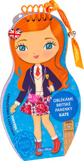 Oblékáme britské panenky - KATE-1