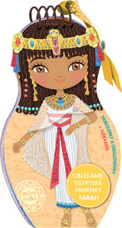 Oblékáme egyptské panenky FARAH – Omalovánky-1