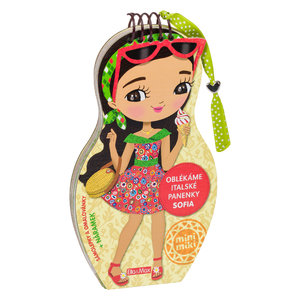 Oblékáme italské panenky SOFIA – Omalovánky-1