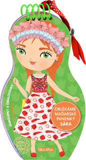 Oblékáme maďarské panenky SÁRA – Omalovánky-1