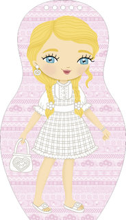 Oblékáme německé panenky HANNA – Omalovánky-5