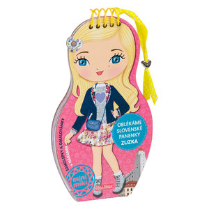 Oblékáme slovenské panenky ZUZKA – Omalovánky-1