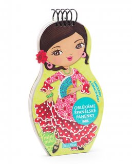 Oblékáme španělské panenky Ines - omalovánky-1