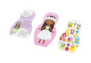 Oblékáme tahitské panenky Mohea - omalovánky-2