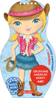 Obliekame americké bábiky AMY – Maľovanky-1