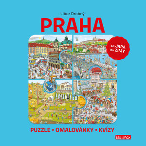PRAHA – Puzzle, omalovánky, kvízy-1