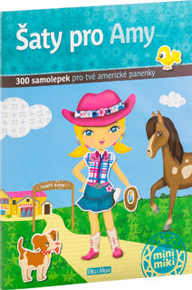 Šaty pro AMY - kniha samolepek-1