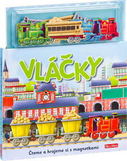 VLÁČKY - Knížka s magnetkami-1