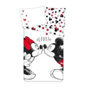 Povlečení Mickey a Minnie Love 04-1
