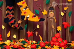 Ponožky dětské Apple hedgehog kids 31-34-2