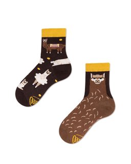 Ponožky dětské Fluffy alpaca kids 23-26-1