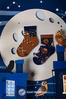 Ponožky dětské Owly moly kids 23-26-2