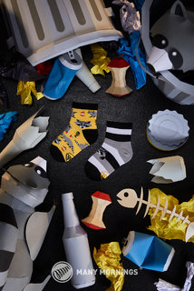 Ponožky dětské Raccoon bandit kids 31-34-2