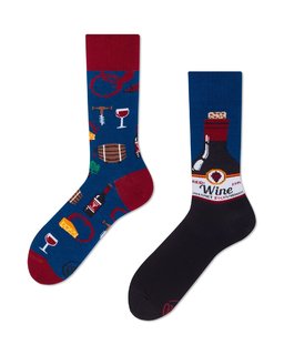 Ponožky klasik Cabernet sockvignon 35-38-1