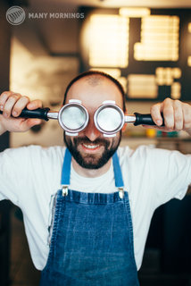 Ponožky klasik Dark espresso 43-46-4