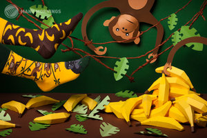 Ponožky klasik Monkey business 35-38-2