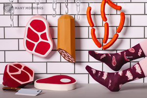 Ponožky klasik Piggy tales 39-42-2