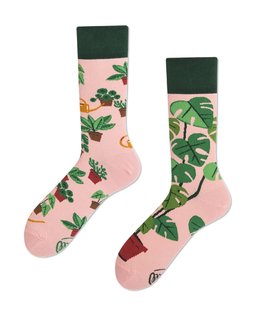 Ponožky klasik Plant lover 35-38-1