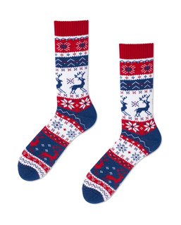 Ponožky klasik Winter warm Rudolph 43-46-1