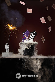 Ponožky nízké The magician low 35-38-2