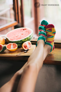 Ponožky nízké Watermelon splash low 35-38-4