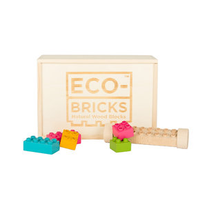 Eco-bricks Plus 48 barevných kostek-5