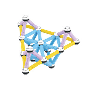 Stavebnice Blocki Magnetic pastel-4