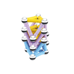 Stavebnice Blocki Magnetic pastel-7