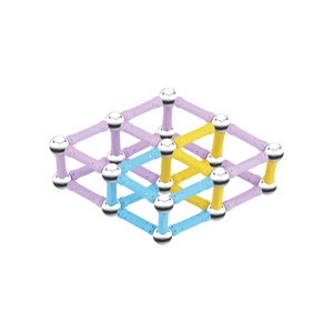 Stavebnice Blocki Magnetic pastel-9