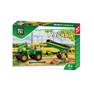 Stavebnice Blocki My Farm Traktor-5