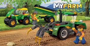 Stavebnice Blocki My Farm Traktor-8