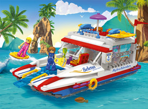 Stavebnice Blocki My Girls Loď-2