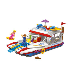 Stavebnice Blocki My Girls Loď-3