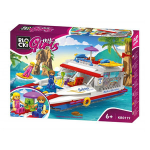 Stavebnice Blocki My Girls Loď-5