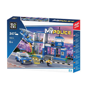 Stavebnice Blocki My Police Malá policejní stanice-5