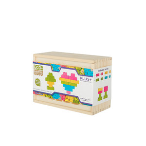 Eco-bricks Plus 25 barevných kostek-1