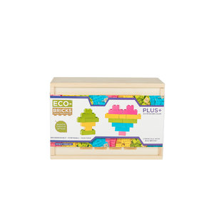 Eco-bricks Plus 25 barevných kostek-2