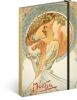 Notes A5 Alfons Mucha – Poezie-1